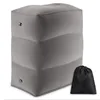 PVC Kids Flight Sleeping Footrest Pillow Resting Pillow On Airplane Car Bus Pillow Inflatable Travel Foot Rest Pillow Foot Pad 3