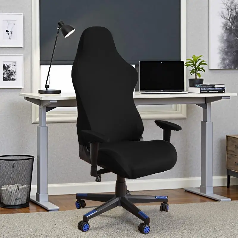 Eureka Ergonomic PU Leather Gaming Chair Home Office Computer Chair With Hearest Lumbar Support