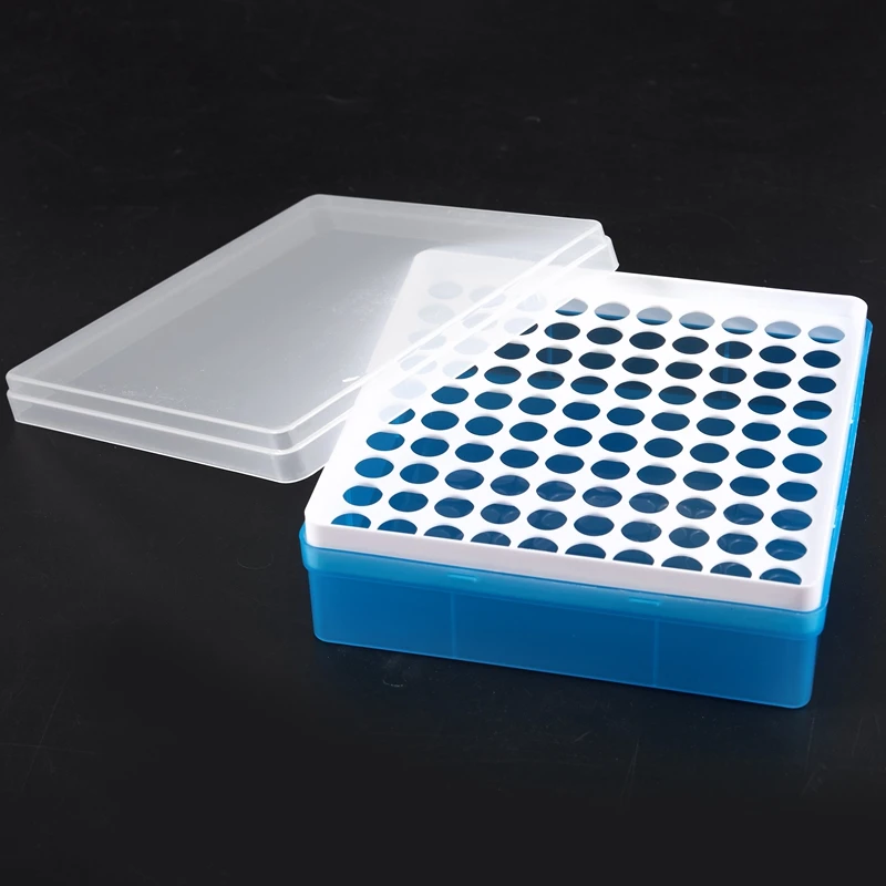 SOSW-Plastic Square Laboratory 1.5ml Centrifuge Tube Case Box
