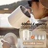 Joyoung Electric Kettle 600ML Mini Portable Kettle 304 Stainless Steel Quickly Boiling Water For Home Office Travel Hotel 3
