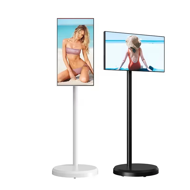 Stanbyme TV Lcd Monitor 21.5inch Touch Screen Movable Rechargeable Portable TV With wholesale Bluetooth Remote Option