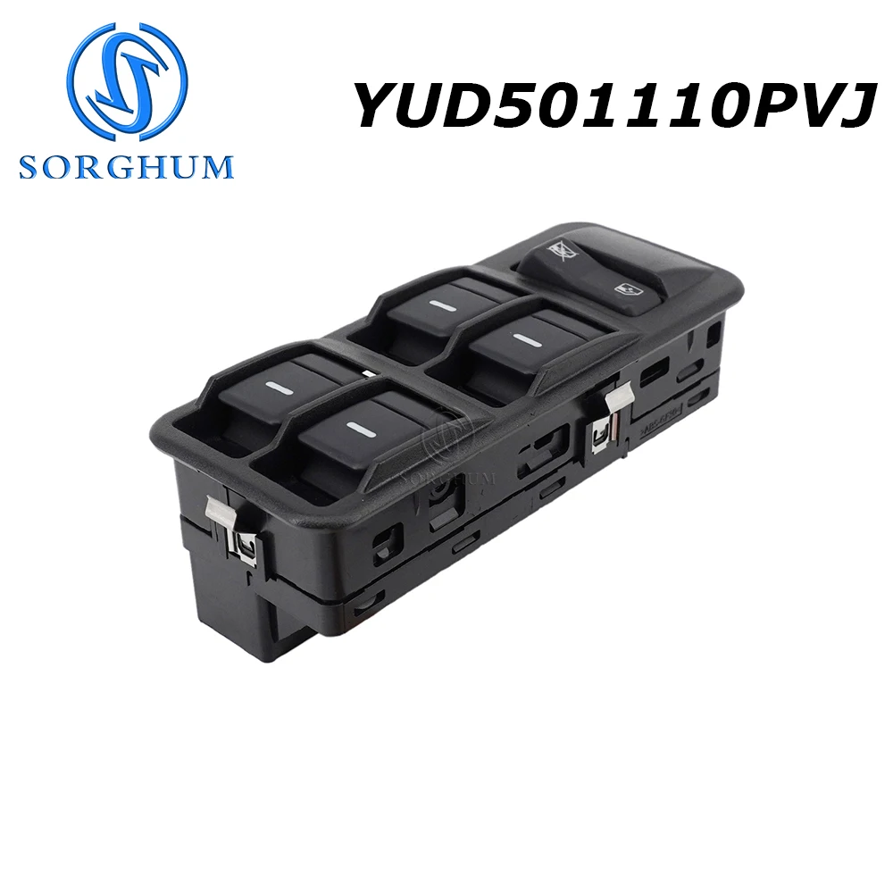 SORGHUM Front Left Electric Power Master Window Lifter Switch YUD501570PVJ For Land Range Rover Discovery 3 Range Rover Sport