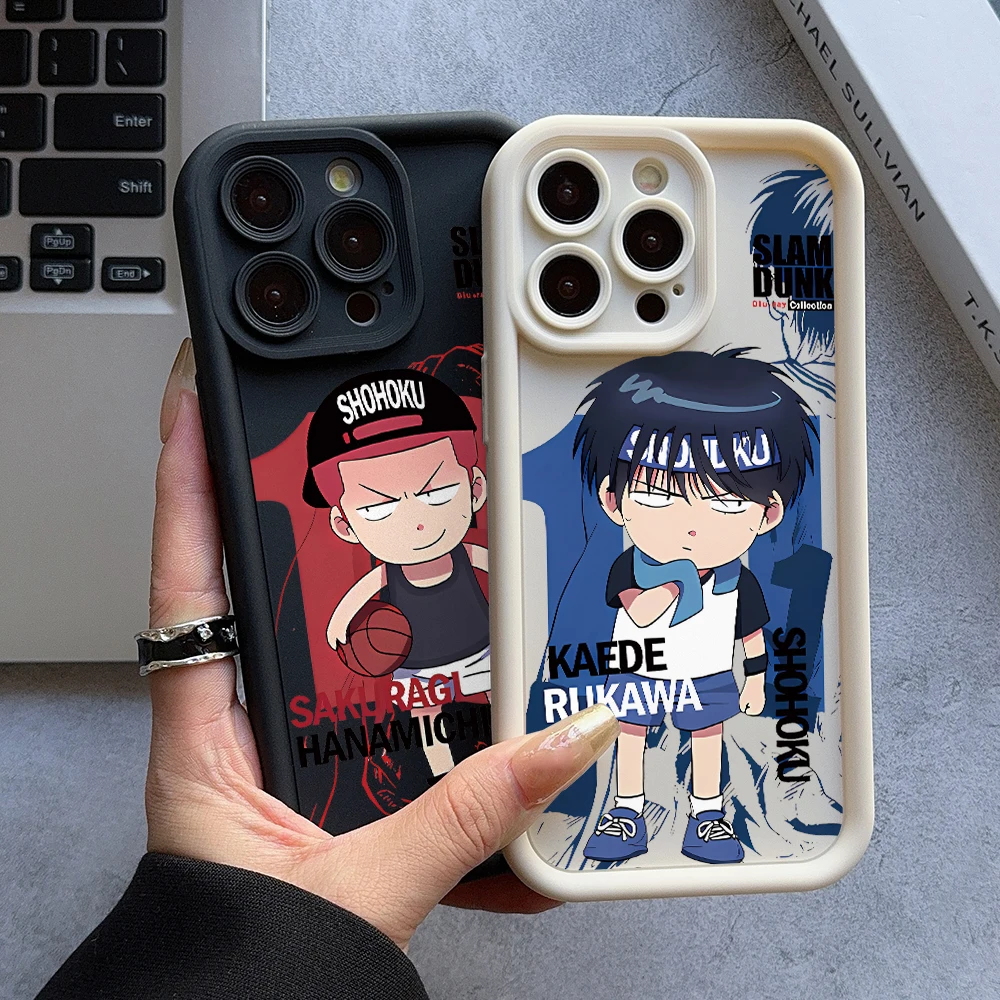 Slam Dunk Kaede Hanamichi Phone Case with Lens Cover