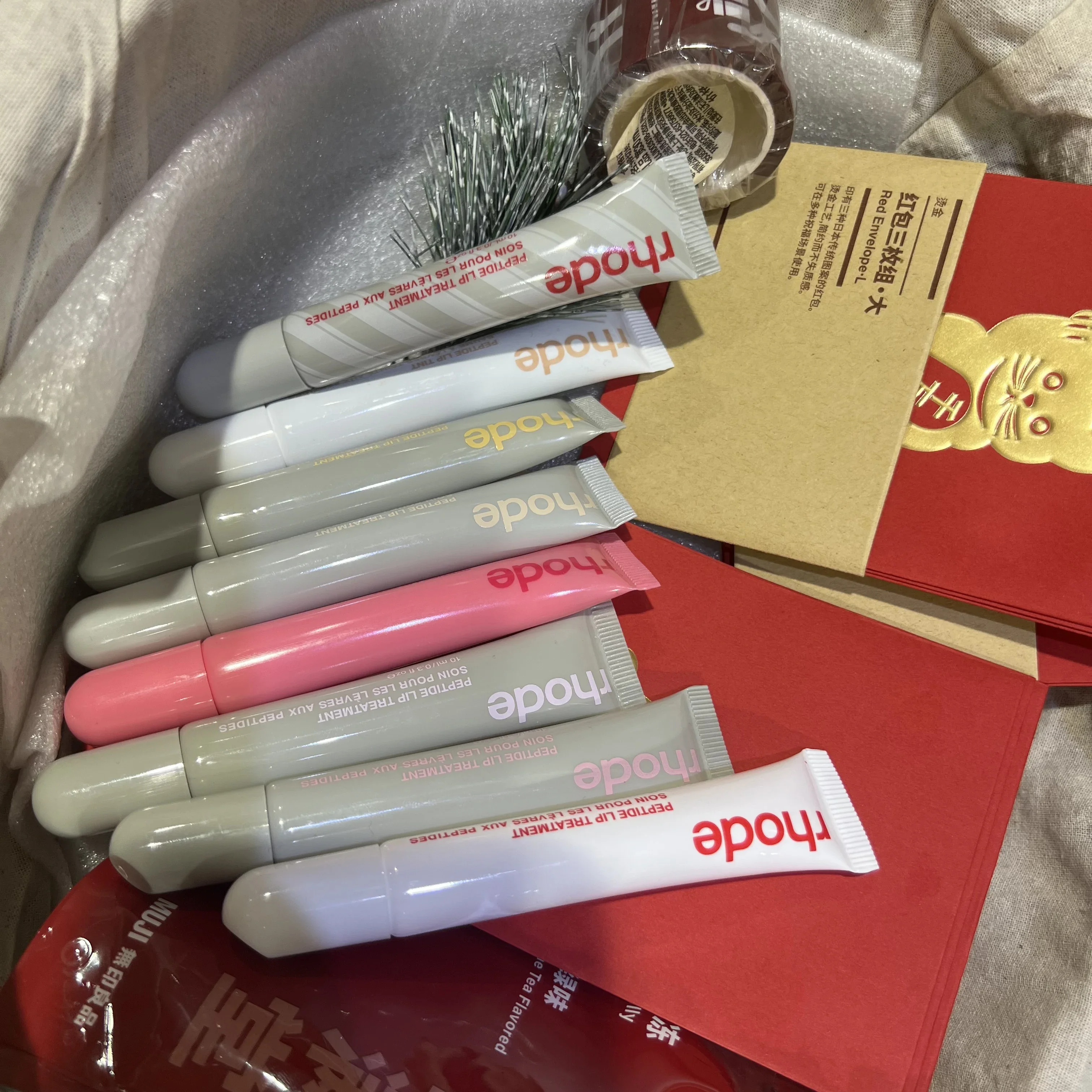 Rhode ملمع الشفاه طبطب ترطيب الشفاه الصقيل النفط م...