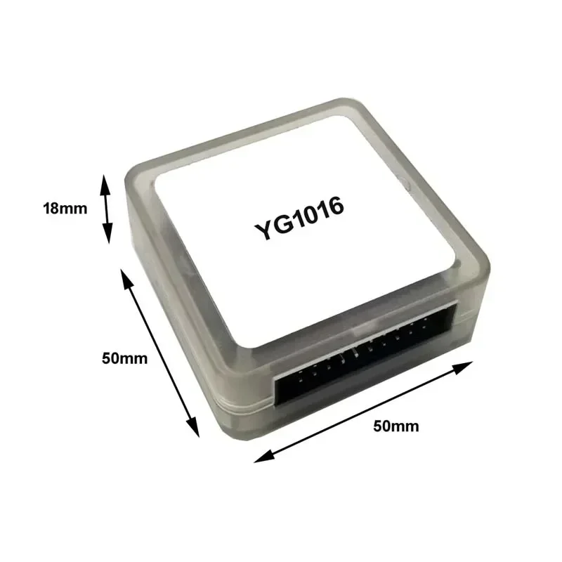 YG1016 미니 C타입 USB 로직 분석기, ae ARM FPGA 지지대 공식 소프트웨어, EVA 케이스 포함, 16 채널 로직 16, 100MHz