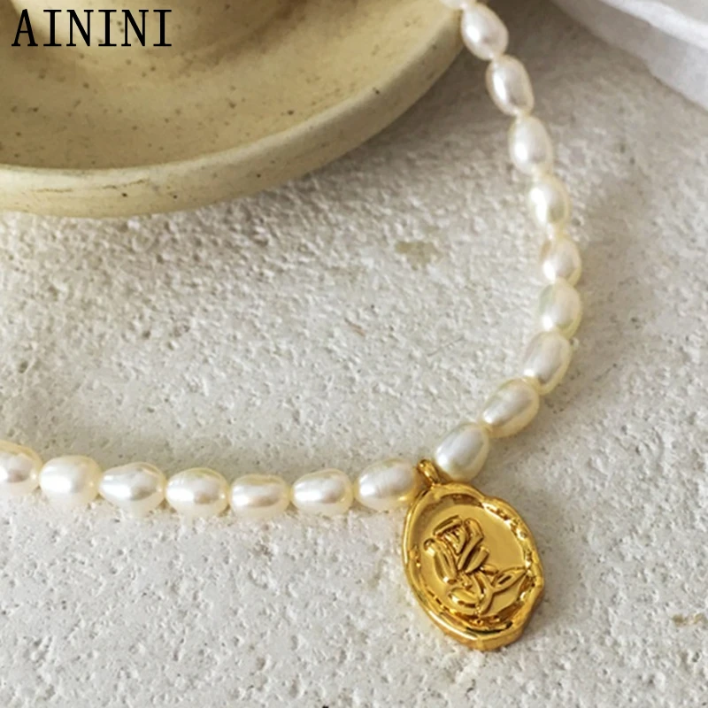 Модное женское ожерелье элегантный дизайн однослойная металлическая подвеска