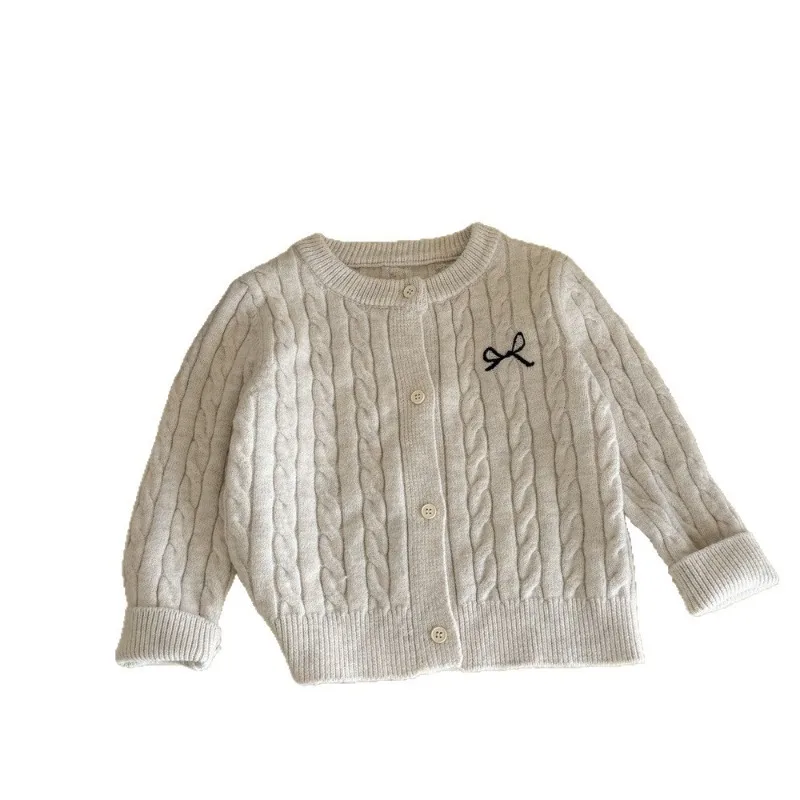 Children's Baby Girl Autumn Winter Spring Sweater Knitted Cardigan
