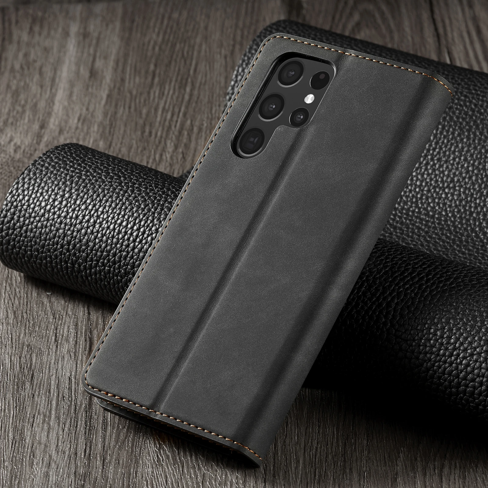 Premium Flip Leather Wallet Cover