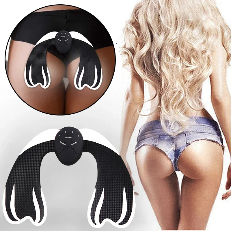 Vibration Fitness Massager EMS Hip Trainer Gluteos Buttocks Billen Butt Lifting Muscle Stimulator Unisex Home Gym Equipments
