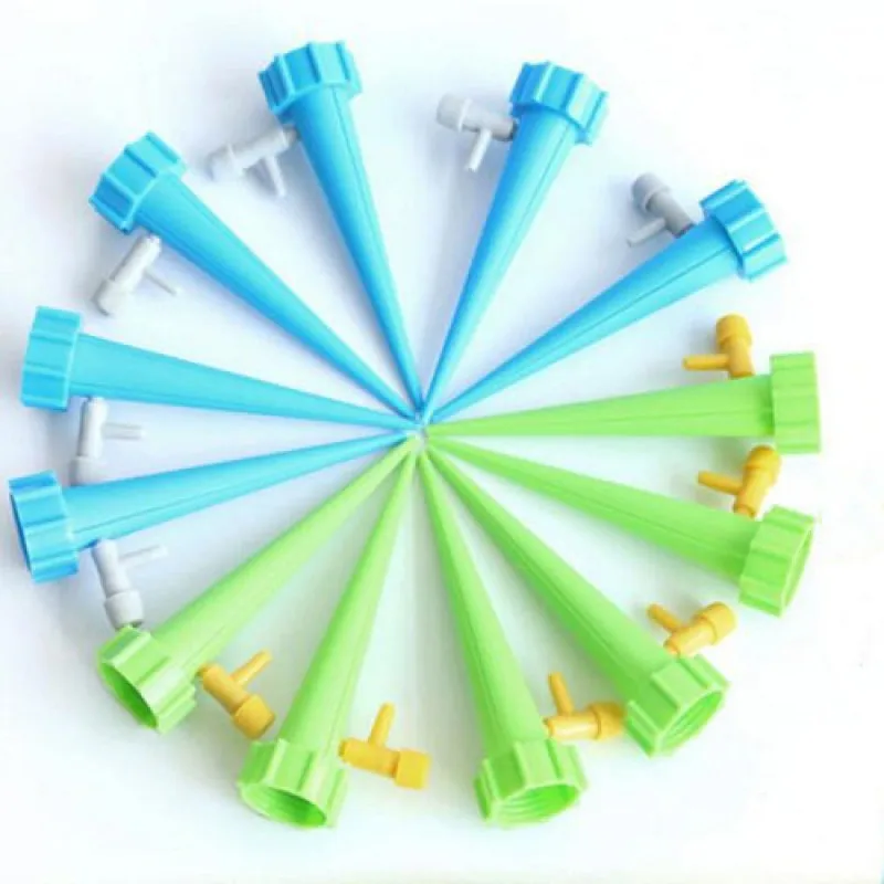 36/24/12 PCS Auto Drip Irrigation Watering System Dripper Spike Kits Garden Household Plant Flower Pot Automatic Waterer Tools