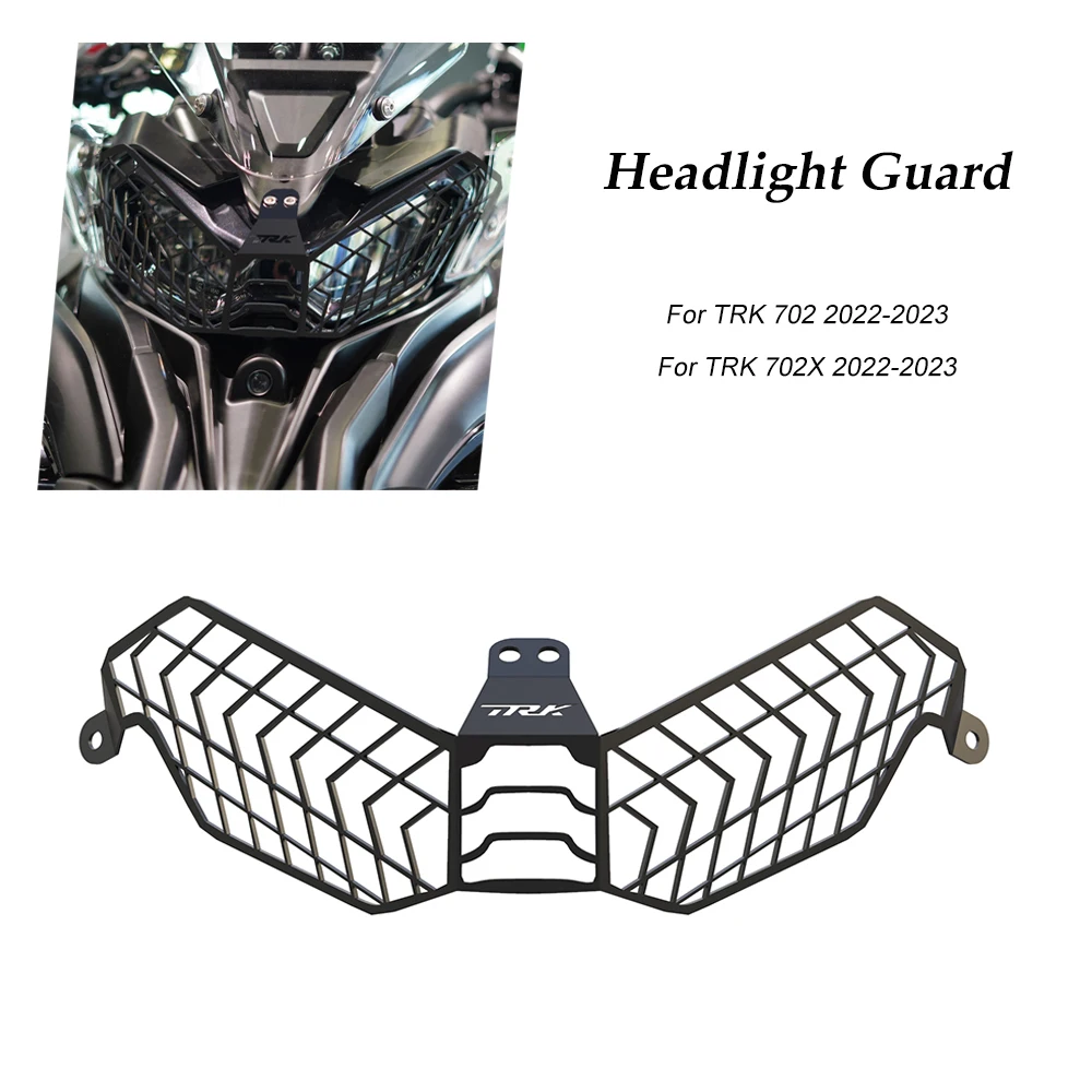 Trk Protezione Faro Per Benelli Trk 702 702X 2022 2023 Faro Protettivo Accessori Moto Trk-702 Copertura Griglia
