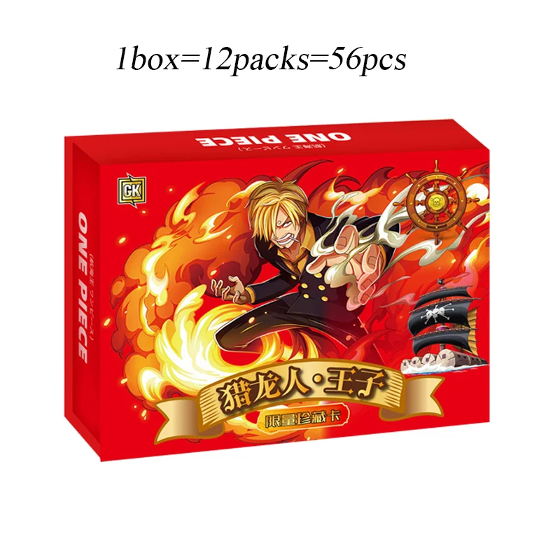 Japanese Anime One Piece Cards Genuine Booster Box Luffy Zoro Sauron Chopper Collectible Limited Trading Games Cards Toys Gifts