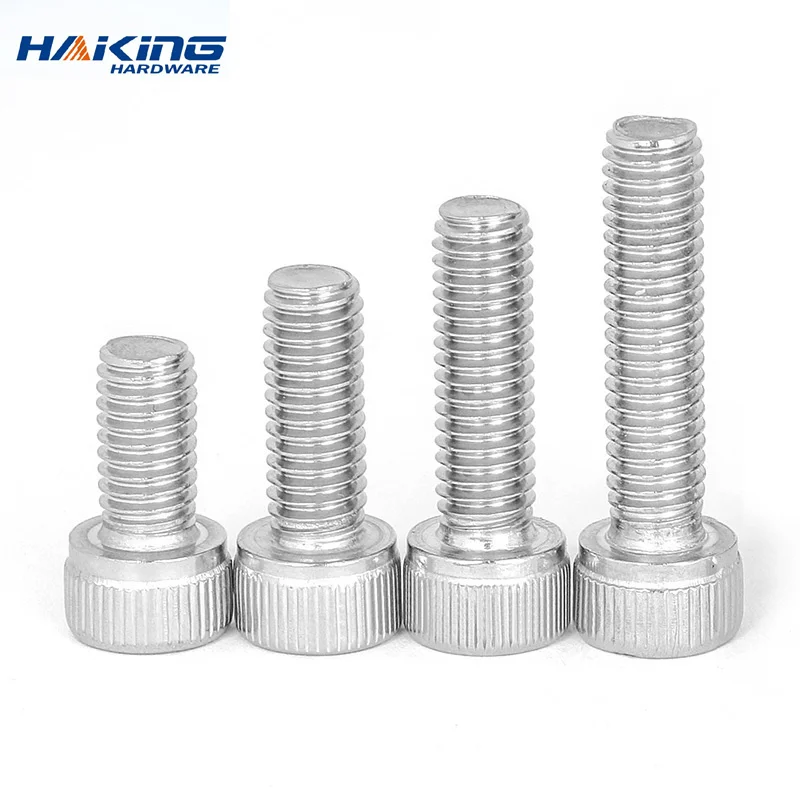 Hex Socket Screw 5-50Pcs M1.6-M8 *L DIN912 Stainless Steel or Black grade 12.9 Metric