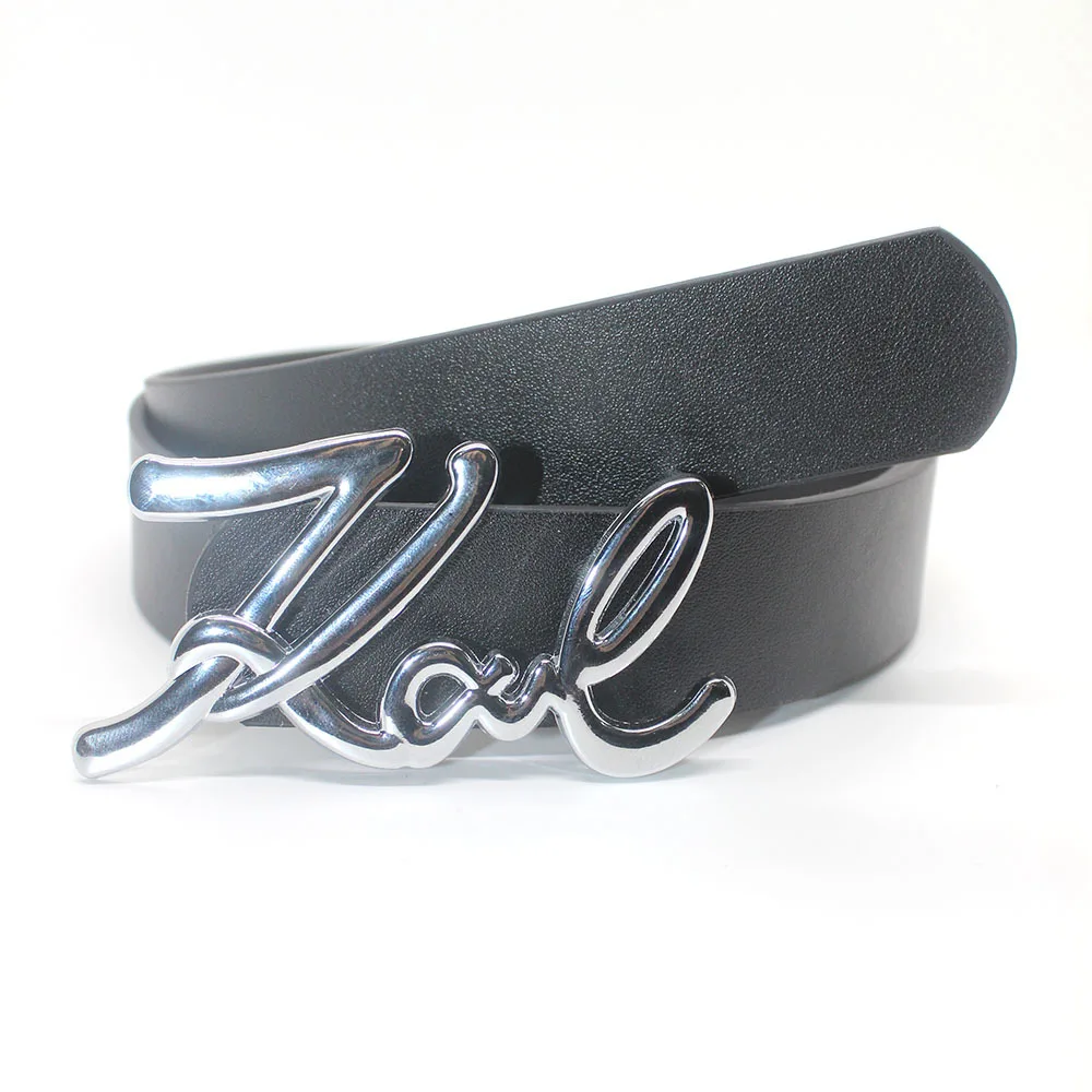 2024 Fashion Luxury Design Love Metal Buckle Jeans Decorative Belt Accessories Goth Letter Diesel Belt Denim Belt
