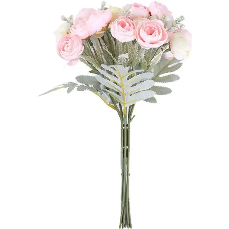 Fiore di gelsomino artificiale fiori di seta matrimonio casa casa