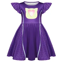 Nouveau SuperKitties filles vêtements enfants Cosplay Costume pour anniversaire carnaval vêtements robe d'été robe à manches volantes 81331 6