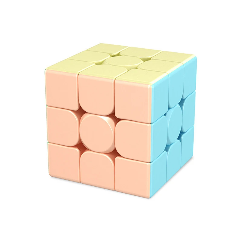 Mo Yu Macaroon 2x2 3x3 4x4 5x5 Pyraminxed Magic Cube Toy Set Cube Pack Macaroon Stickerless Neo Professional Puzzle Toy For Kids 3
