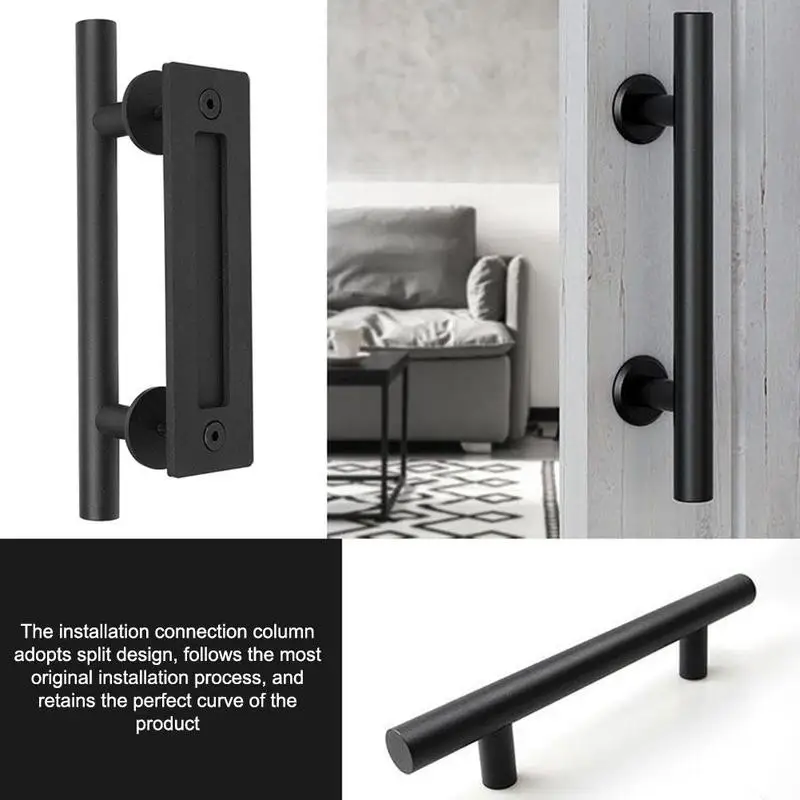 New Sliding Barn Door Handle Pull Flush Hardware Door Interior