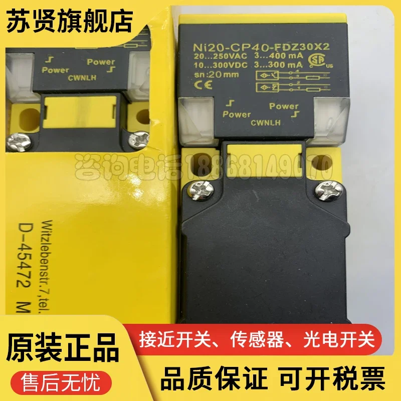 

NI20-CP40-FDZ30X2 NI20-CP40-AD4X 100% new and original