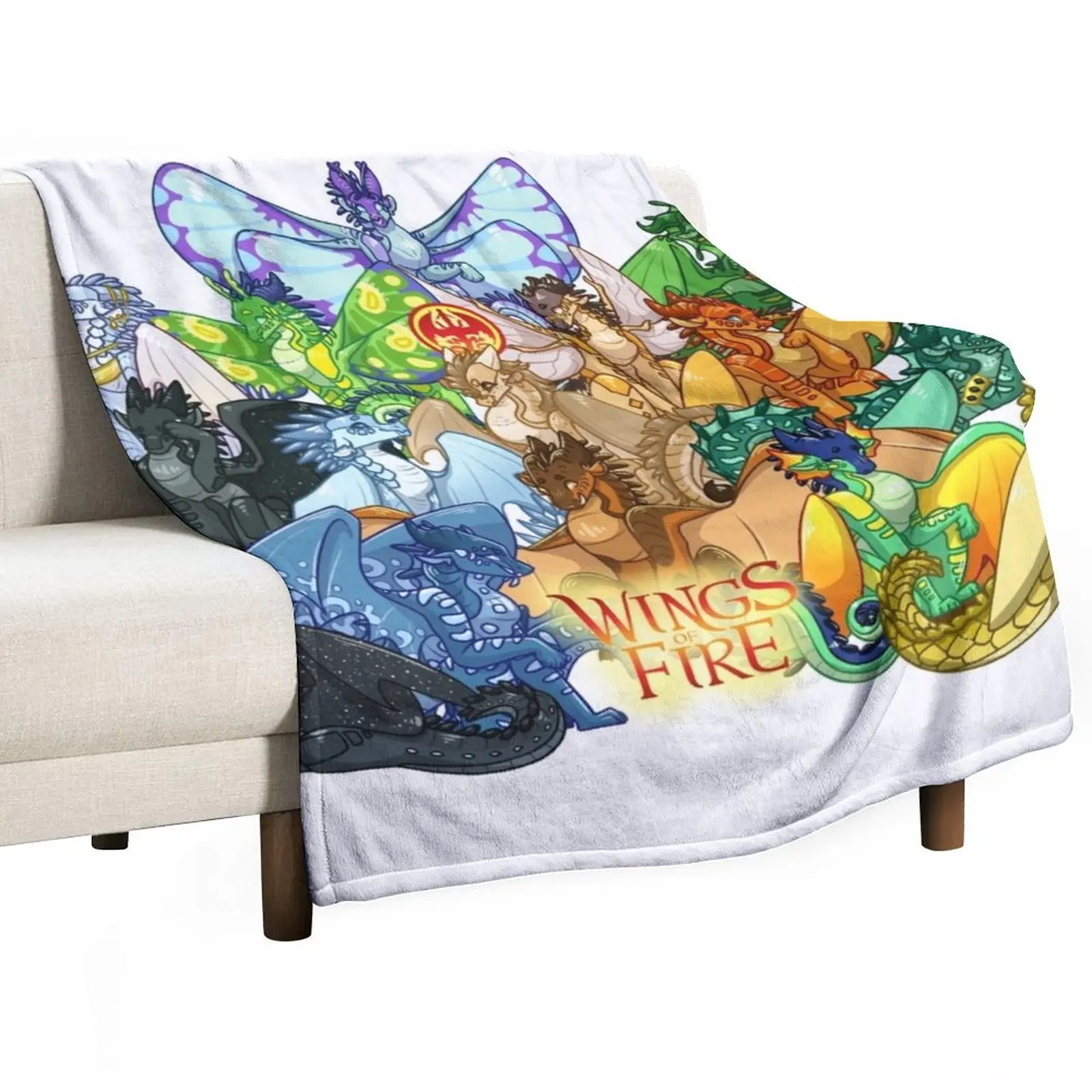

Wings of Fire Throw Blanket decorative Furrys Fashion Sofas Blankets