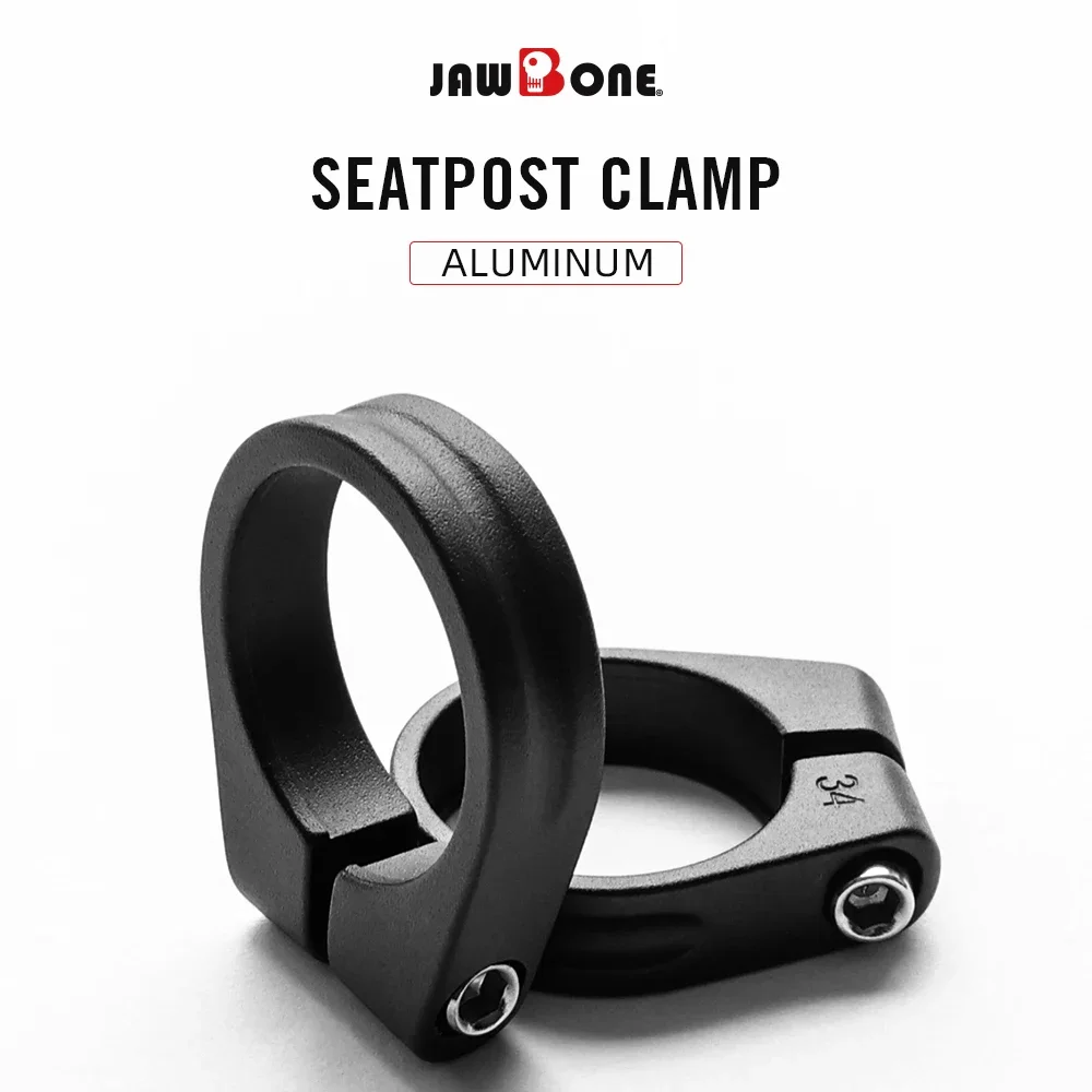 Description Picture 2 of itemJawbone Seat Post Clamp CNC Alloy Light Saddle Bicycle Seating Post for 25.4 27.2 30.9 31.6 mm Lock Bike Cycling Accessories