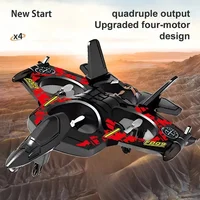 RC Remote Control Aircraft 2.4G Wireless Remote Control Fighter Hobby Plane Glider Airplane Toys Drone for Kids Halloween Gifts 2