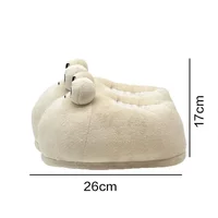 Pou Cartoon And Anime Characters, Unisex Plush Slippers, Soft And Comfortable. Purchase One Pair Of Two Shoes Birthday Gift - Image 6