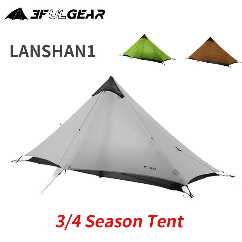 テント・タープ 3F UL GEAR LanShan1 15D gray 4 season テント・タープ 3F UL GEAR LanShan1 15D gray 4 season Amazon.com