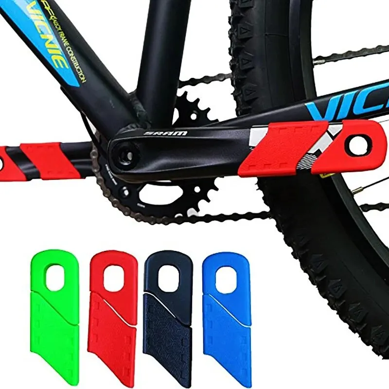 4-Piece Mountain Bike Crank Arm Protective Covers - Universal Bicycle Accessories