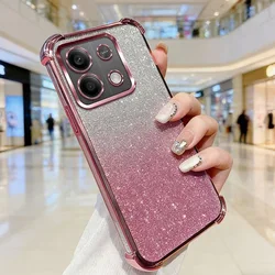 Fashion Glitter Bling Diamond Bumper Phone Case Cover - Galaxy A06 4G (Pink)
