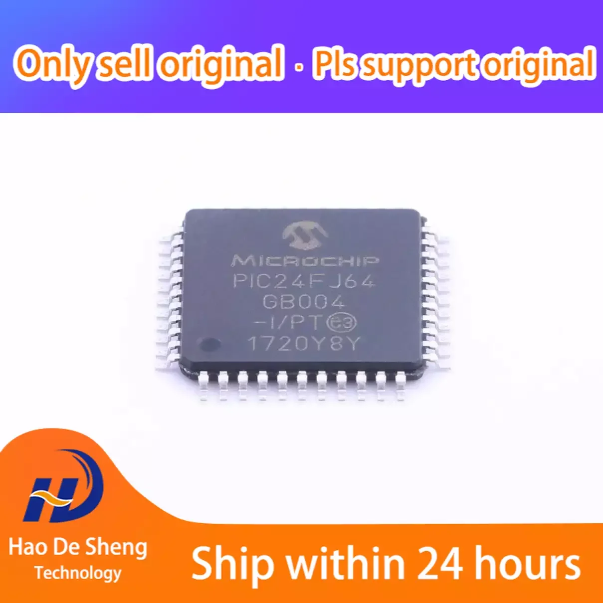 

10PCS/LOT PIC24FJ64GB004-I/PT PIC24FJ64GB004 TQFP44 New Original in Stock