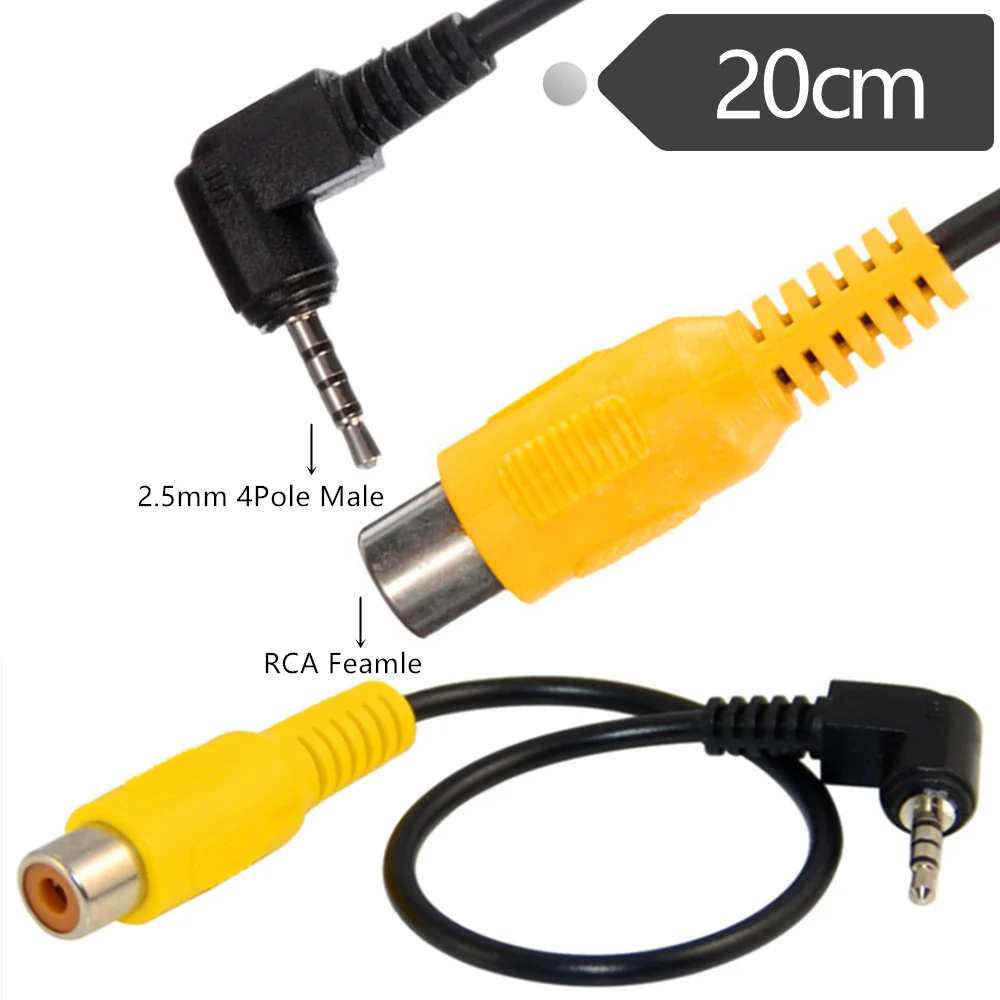 Gps Tablet Dash Cam Dvr Backup Camera Adapter,avin Aux 2.5mm Converts