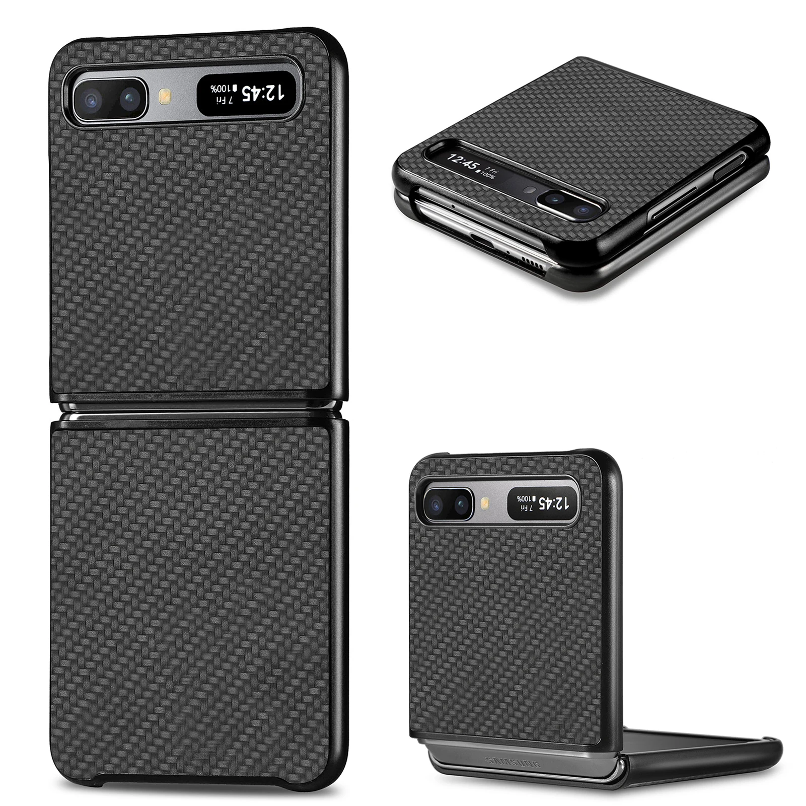Sleek Anti-Fingerprint Cover Case for Samsung Galaxy Z Flip Series