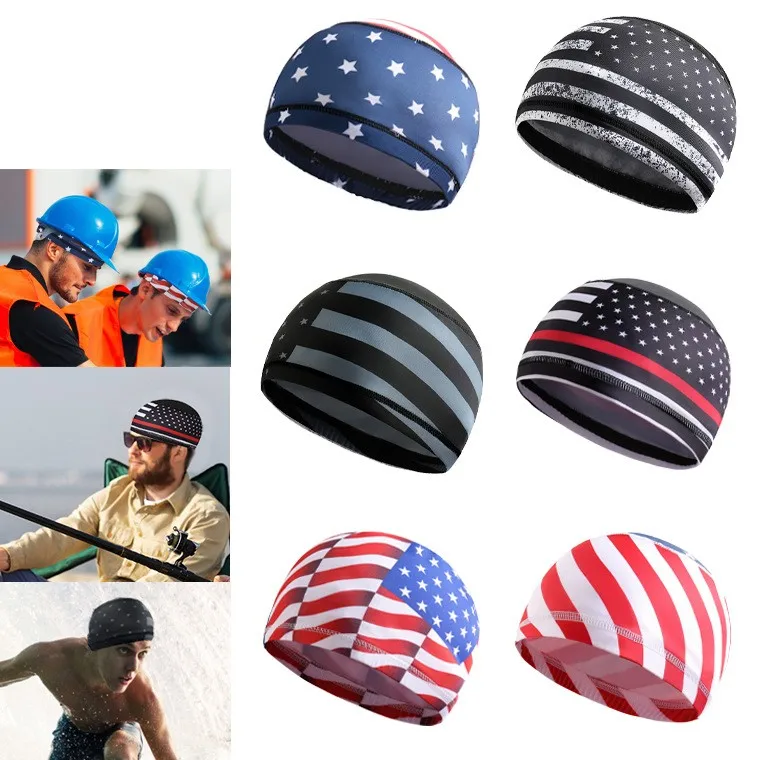 

Men's and Women's Sports Cycling Sports Cap Sweat-absorbing Breathable Pirate Hat Elastic Comfortable Brimless Penny Cap Sun Hat