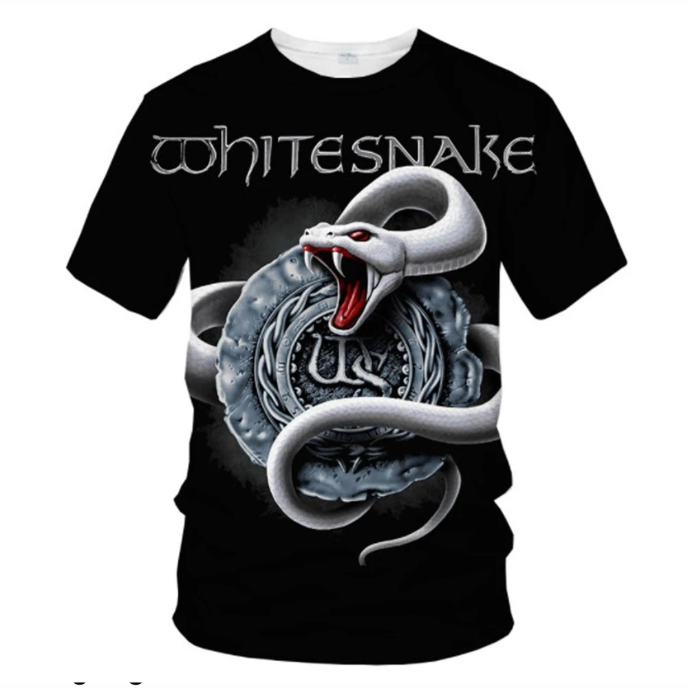 Summer Fashion Trend: 3D Printed Cool Music Pattern Casual Short Sleeve Top