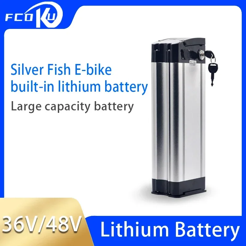 

New Large-capacity 48V 20Ah rechargeable lithium battery, for Haiba Silver fish folding bicycle to replace the battery pack.