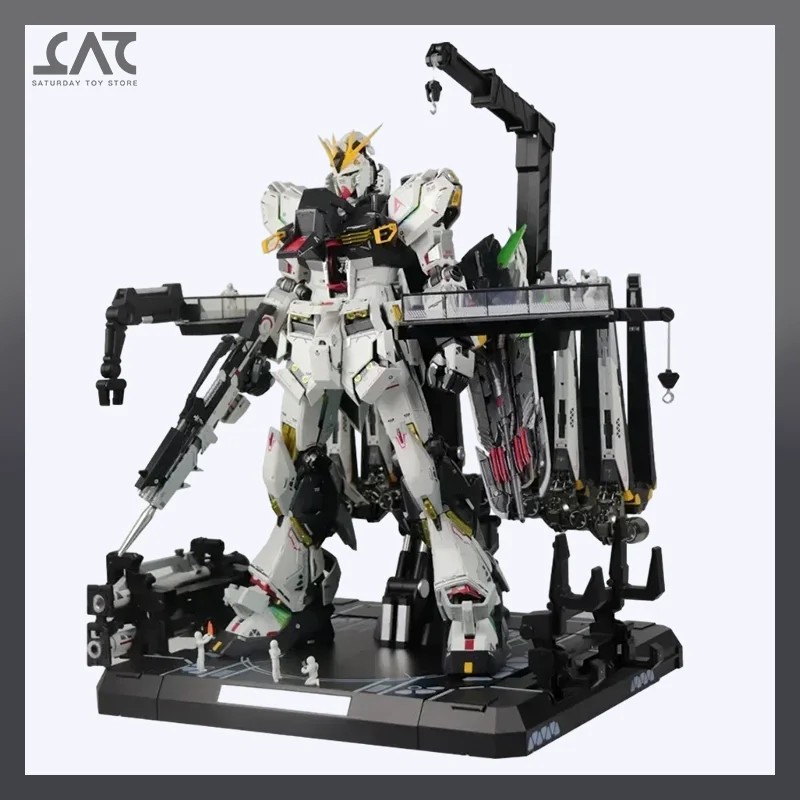 

Presale Daban Pg 1/60 Metal Structure Rx-93 V Anime Figures Equipped With Floating Cannon Assembly Plastic Model Kid Toys Gifts