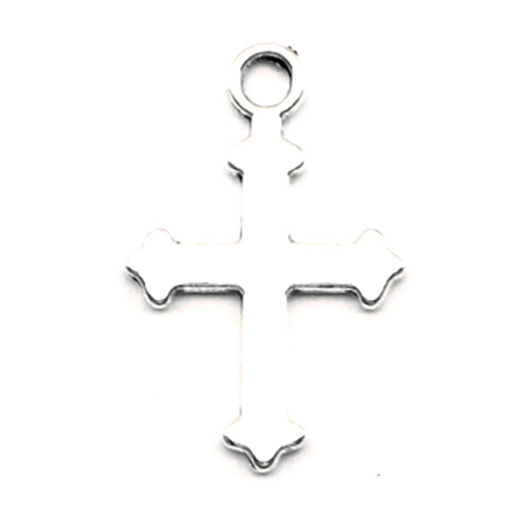 

90pcs Hand Made Jewelry Accessories Parts Cross Charms Pendant 13x20mm