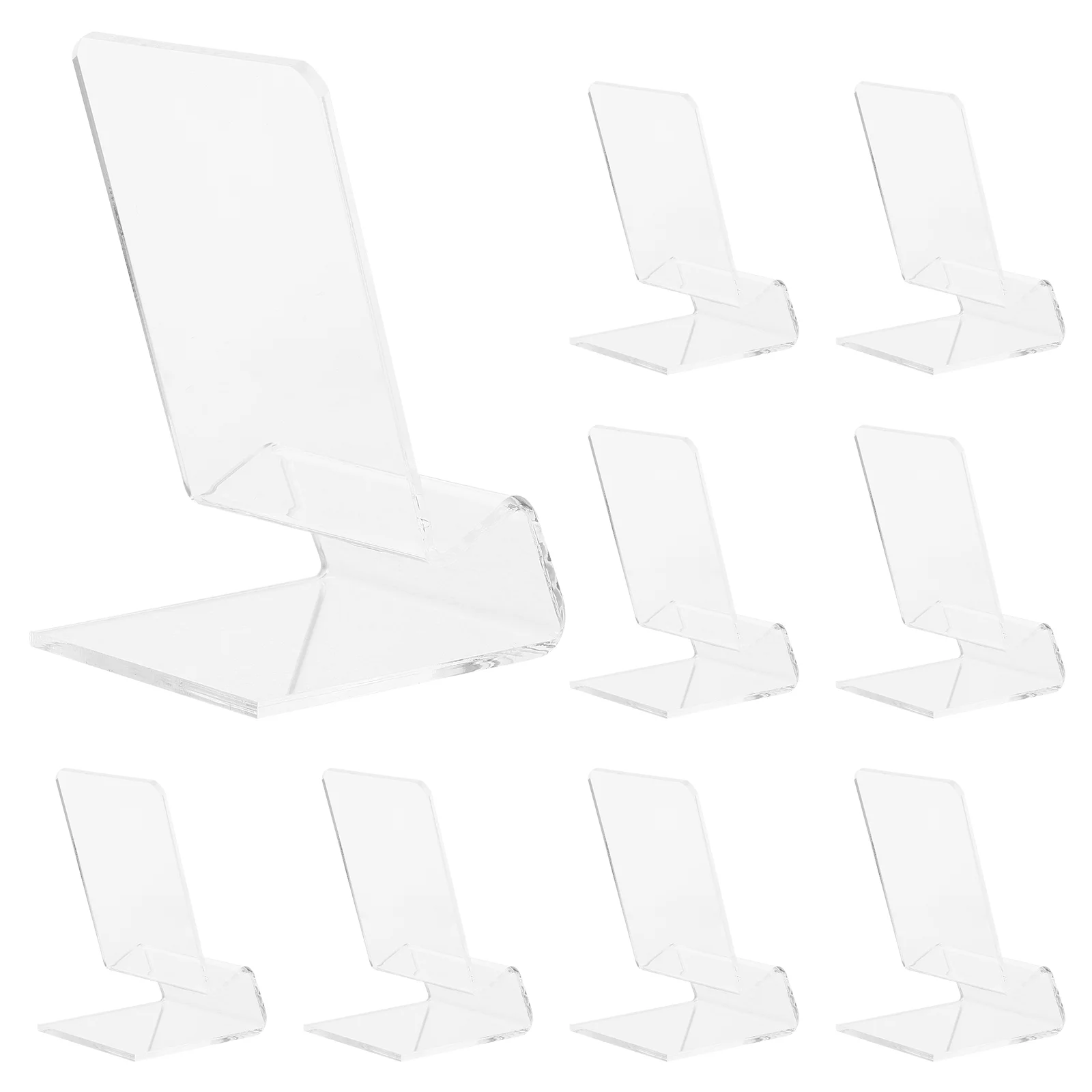 

10pcs Cell Phone Stand Holder Phone Holder Smartphones Display Desk Accessories