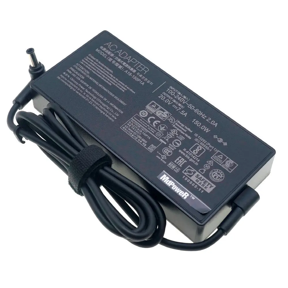 20V 7.5A 150W 아수스 노트북 AC 어댑터 6.0*3.7mm ADP-150CH B A18-150P1A 충전기 FX505 FX505D FX505DU FX505DT FX95G/D FX95GT