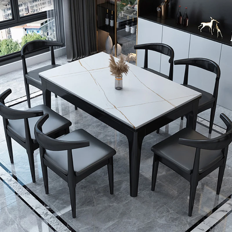 

Console Kitchen Dining Table Coffee Restaurant Conference Dinning Tables Chairs Basses Salon Mesa Redonda Home Furniture SQC