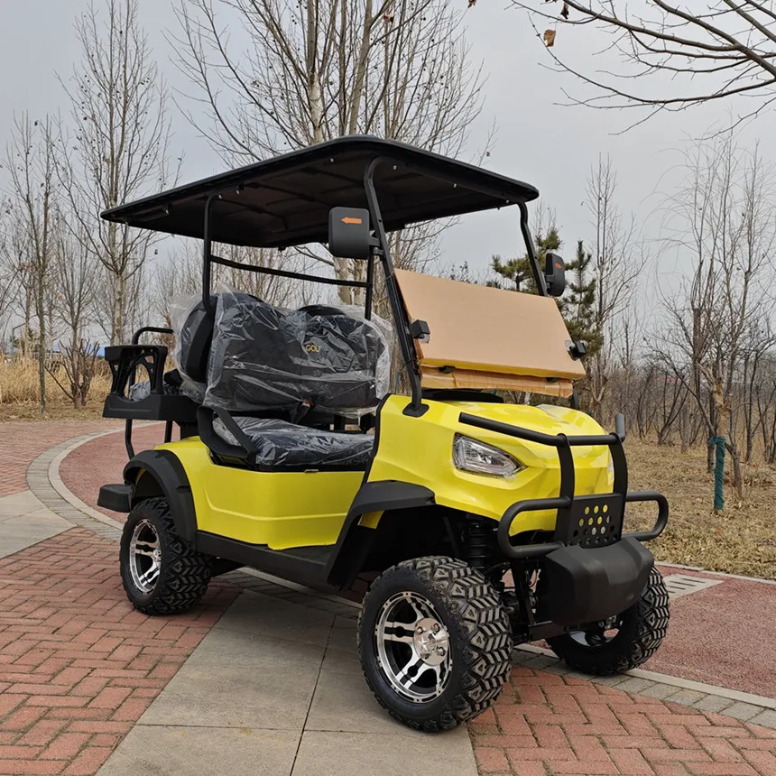 Cina Fabbrica 72V 4 + 2 Batteria Al Litio 4Kw/5Kw/7Kw Motore A Corrente Alternata Fuoristrada Golf Cart Caccia Scooter Elettrico Golf Cart Kart