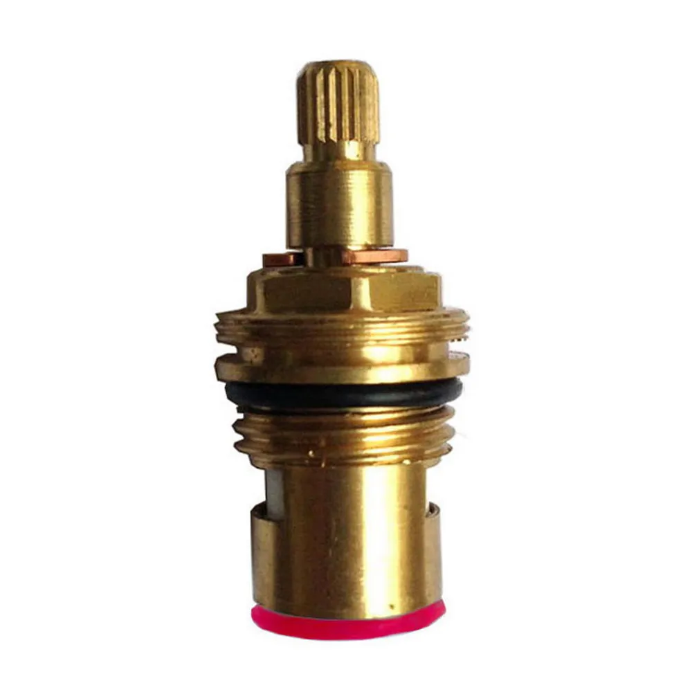 Replacement Brass Quarter Turn Tap Valve Ceramic Disc Cartridge 20 teeth (Hot Clockwise) Lba501