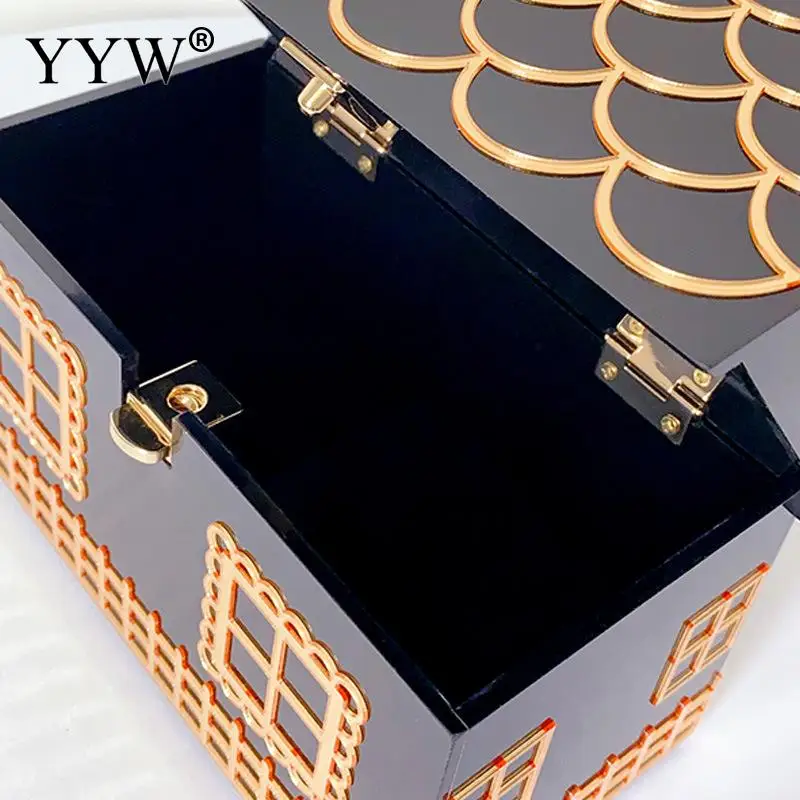 Personality House Handbags For Women Luxury Designer Crossbody Shoulder Bag House Shape Top Handle Bags Purse Box Messenger Bag