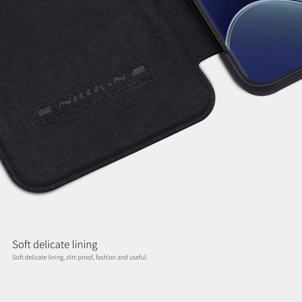 Nillkin Qin PU  ̽ OnePlus 10 Pro ø  ̽ 360  All-inclusive Shockproof Cover