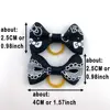 Set Cute Pet Bows Small Dogs Grooming Accessories Rubber Bands Puppy Cat Headwear Print Bow Handmade Hair Band For Dog Wholesale 4