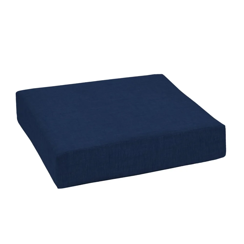 

Outdoor Deep Seat Cushion 24 x 24, Sapphire Blue Leala Sofa, and Couch