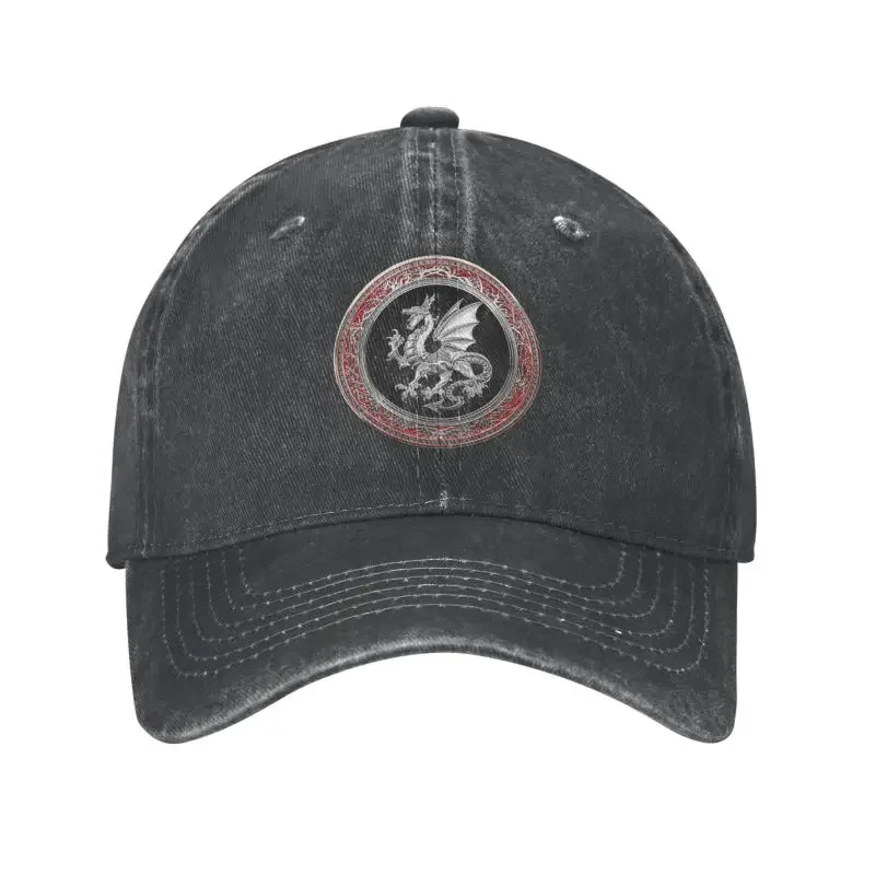 

Custom Cotton Viking Mythology Norse Dragon Baseball Cap Men Women Adjustable Dad Hat Outdoor