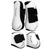 Horse Leg Protective Boots Adjustable PU Neoprene Horse Splint Boots Leg Protection Support for Training Racing Riding Jumping 3
