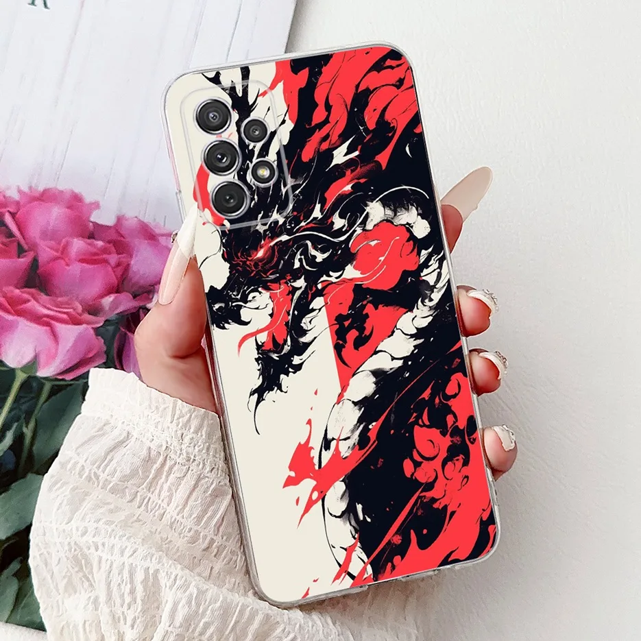Luxury Floral Painted Soft Slim Phone Case - Elegant Design